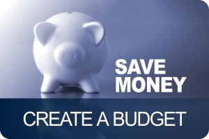 Save money create a budget